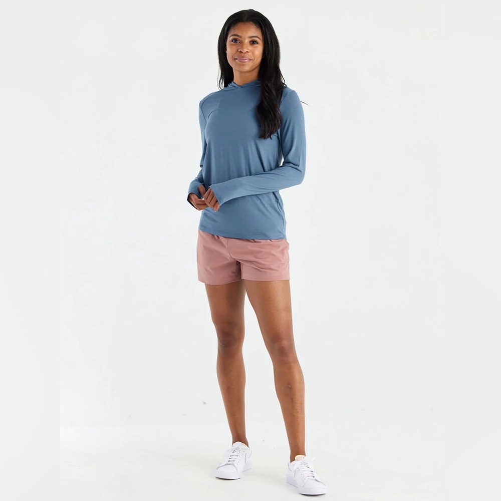 Free Fly Women’s Bamboo Shade Hoody small New with tags. UPF 50+ Activewear
